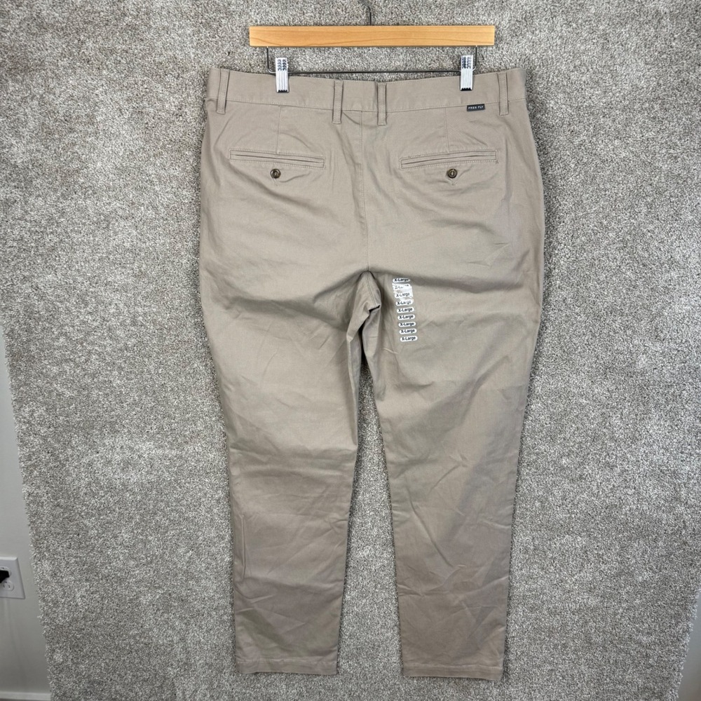 FREE FLY Mens Anchor Chino Pants Vintage Khaki Comfort‎ Stretch Size 36x32 NEW - Picture 3 of 6
